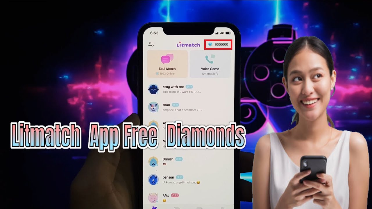 Free Litmatch Diamonds 🔥 How to Get Free Diamonds in Litmatch App Android/iOS✅