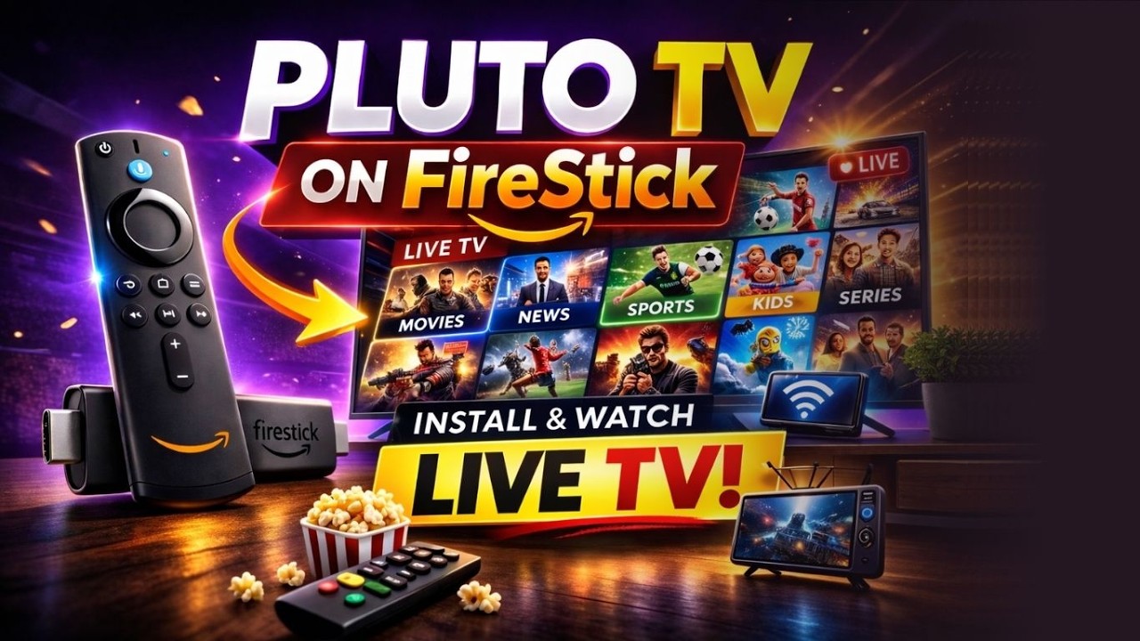 Pluto TV On FireStick | Install & Watch Live TV!