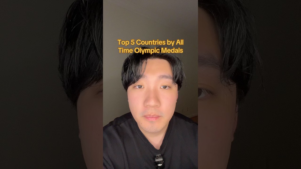 Top 5 Countries by All Time Olympics Medal Count