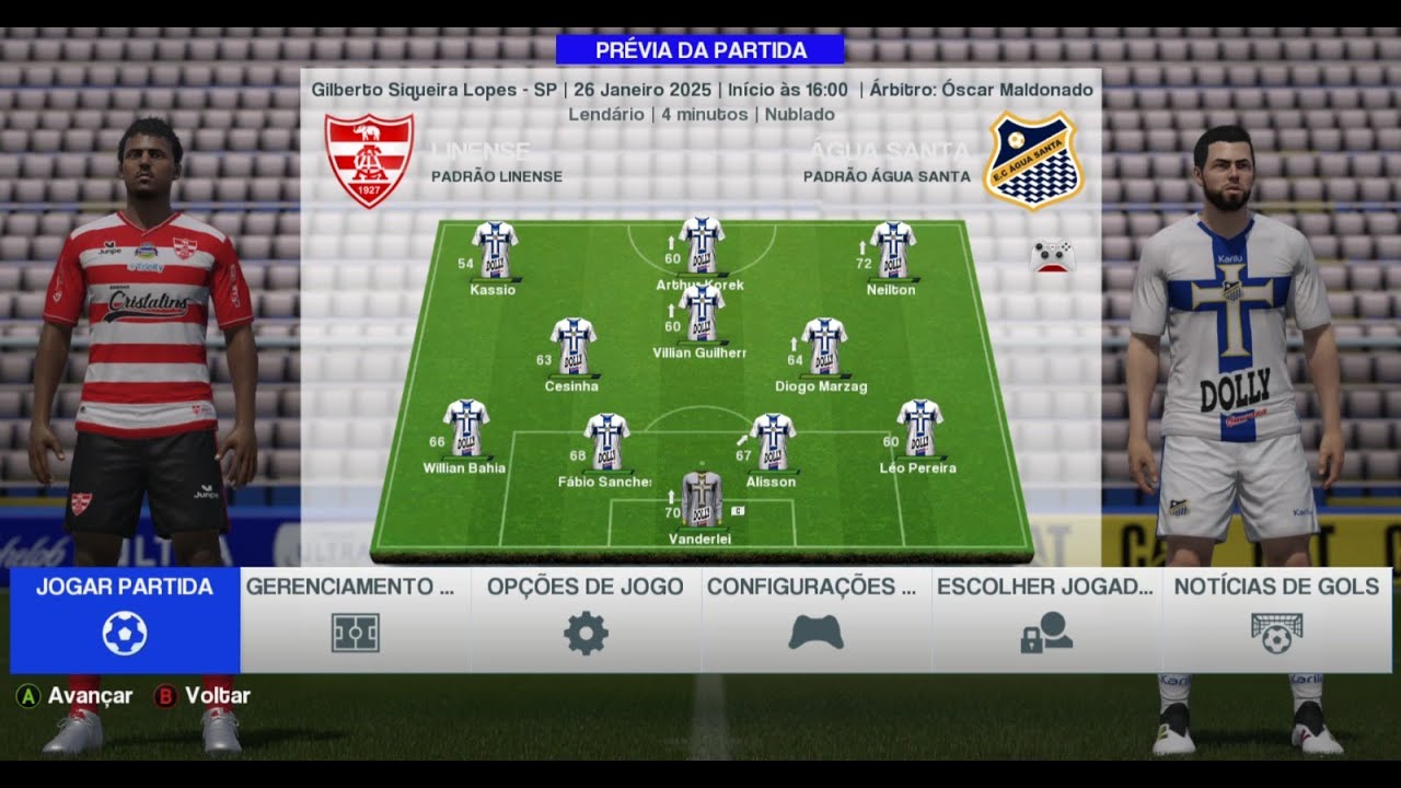 #06- MODO CARREIRA FIFA 16 - ÁGUA SANTA - FIFA FRIENDS PLUS! PREMIUM V8