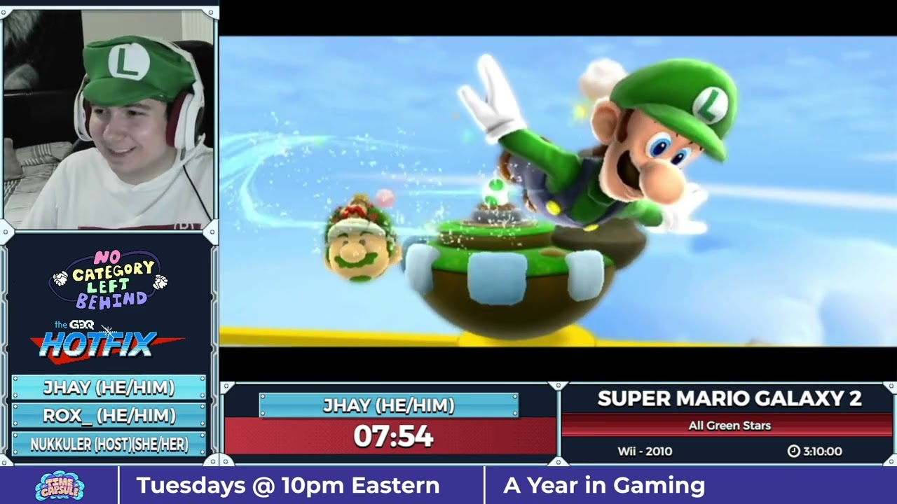 GDQ Hotfix - Super Mario Galaxy 2 Green Stars - Showcase by Jhay