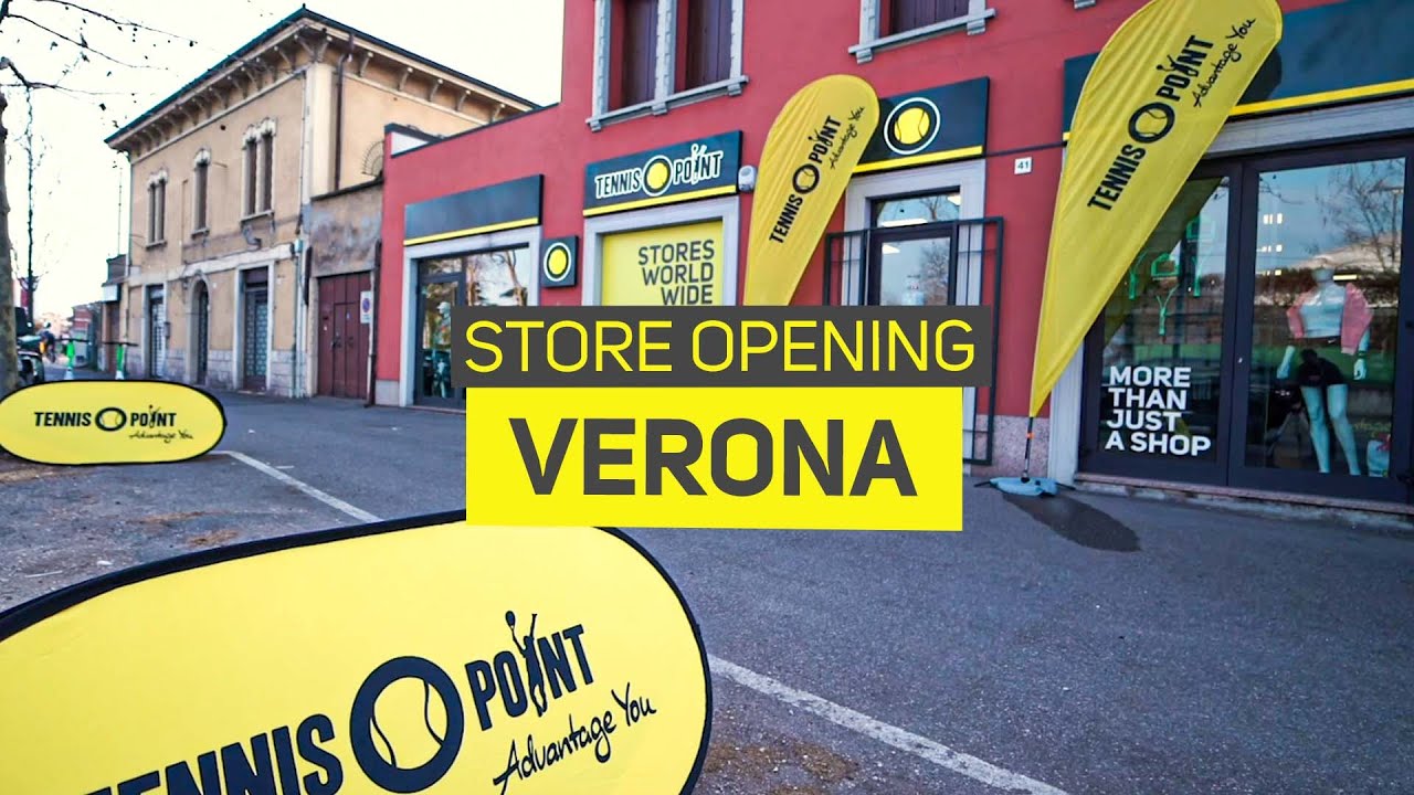 La grande riapertura del nostro negozio a Verona I Tennis-Point