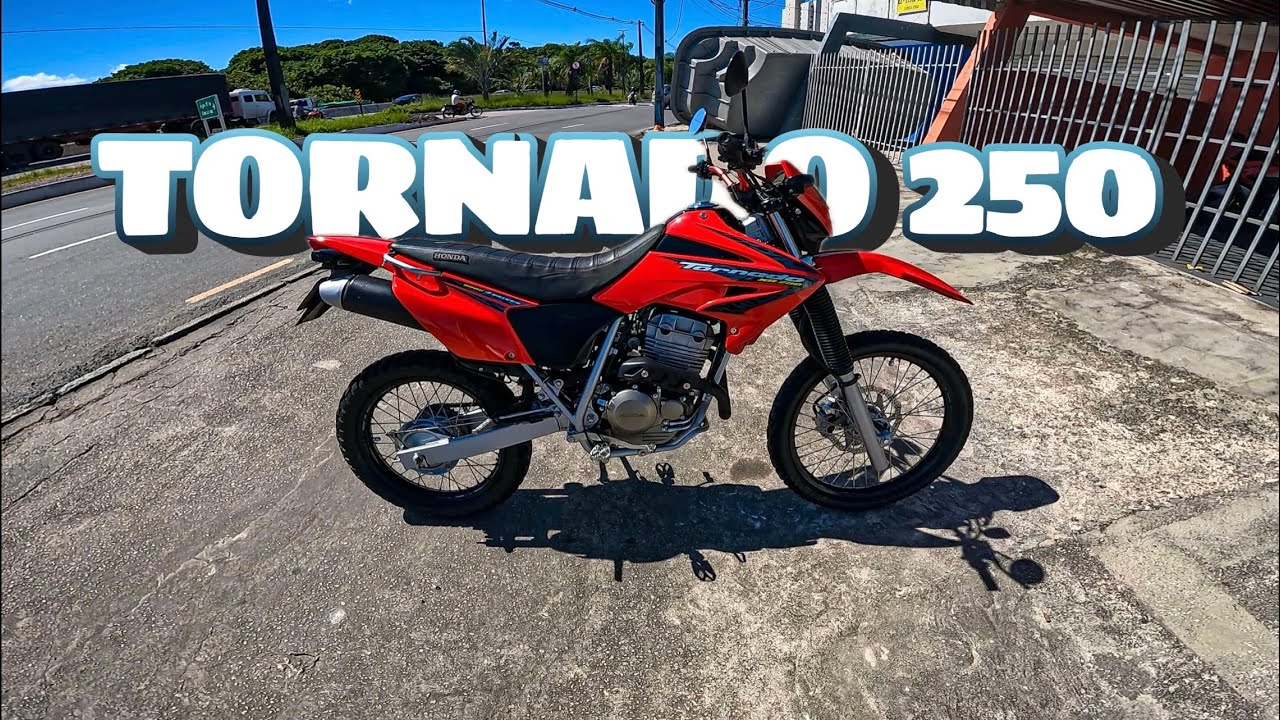 Andei na XR TORNADO 250 pela primeira vez e me surpreendi 