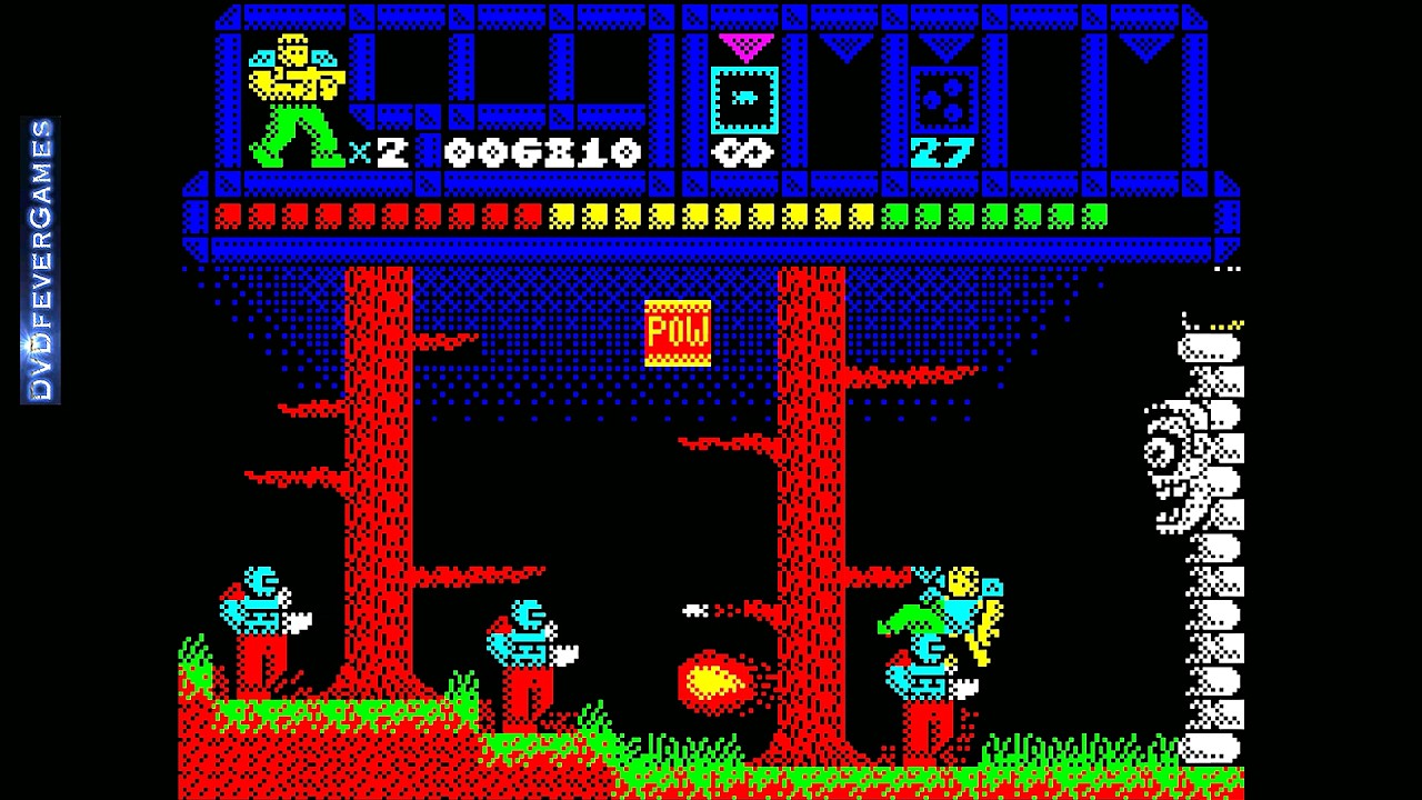 HELL YEAH! - 48K ZX Spectrum 2026 game! - DVDfeverGames