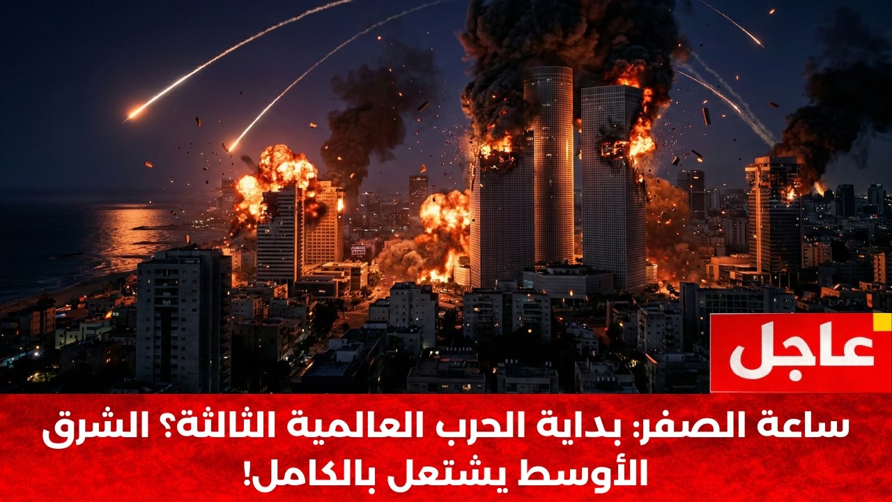 ⚠️ عاجل: واشنطن تأمر بإخلاء الشرق الأوسط فوراً! تل أبيب تحترق وطهران في نفق مظلم 🔥