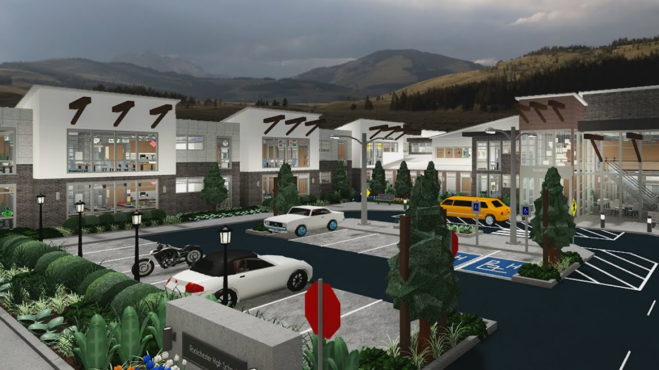 Bloxburg: High School SpeedBuild Part 1 | Roblox Bloxburg | 1.6M