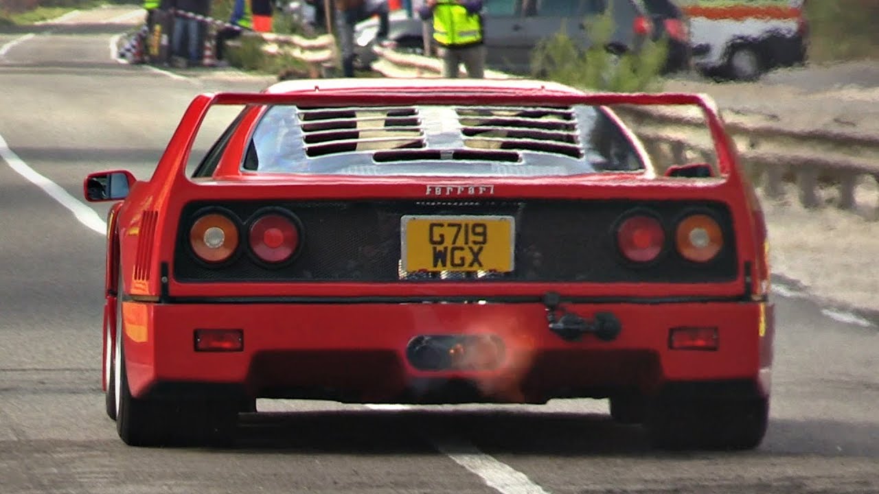 BEST OF Ferrari F40 2.9L Twin Turbo V8 Exhaust Sounds | Start Up, Revs, OnBoard & More!