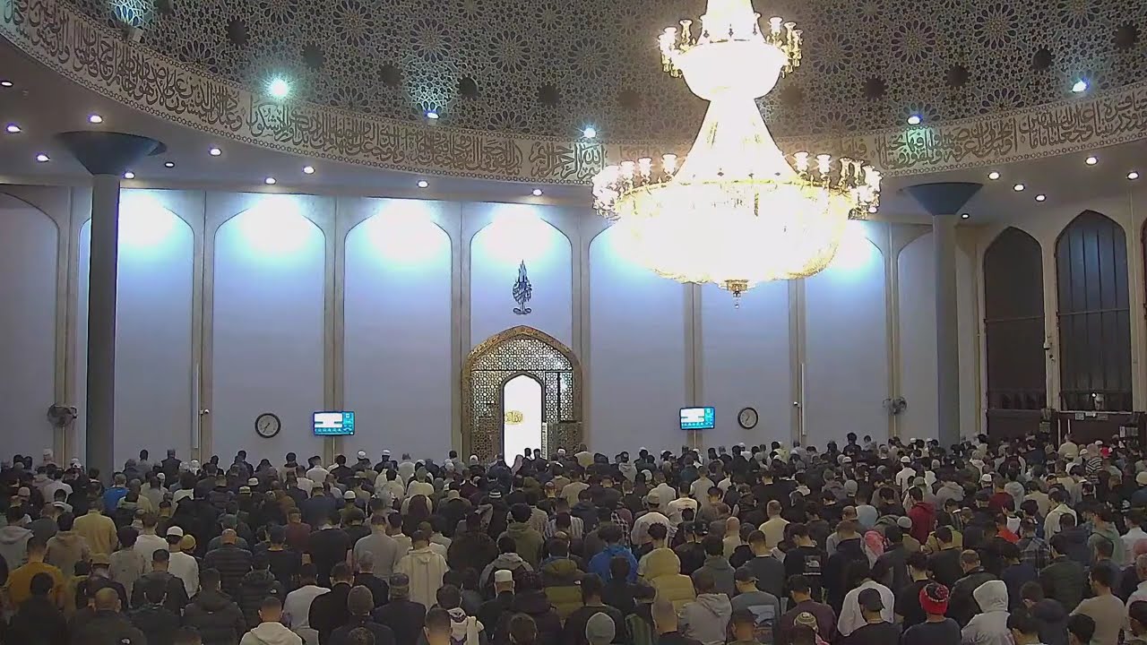 Watch Live Stream - Taraweh Prayers: 4 Ramadan 1447 / 21February 2026