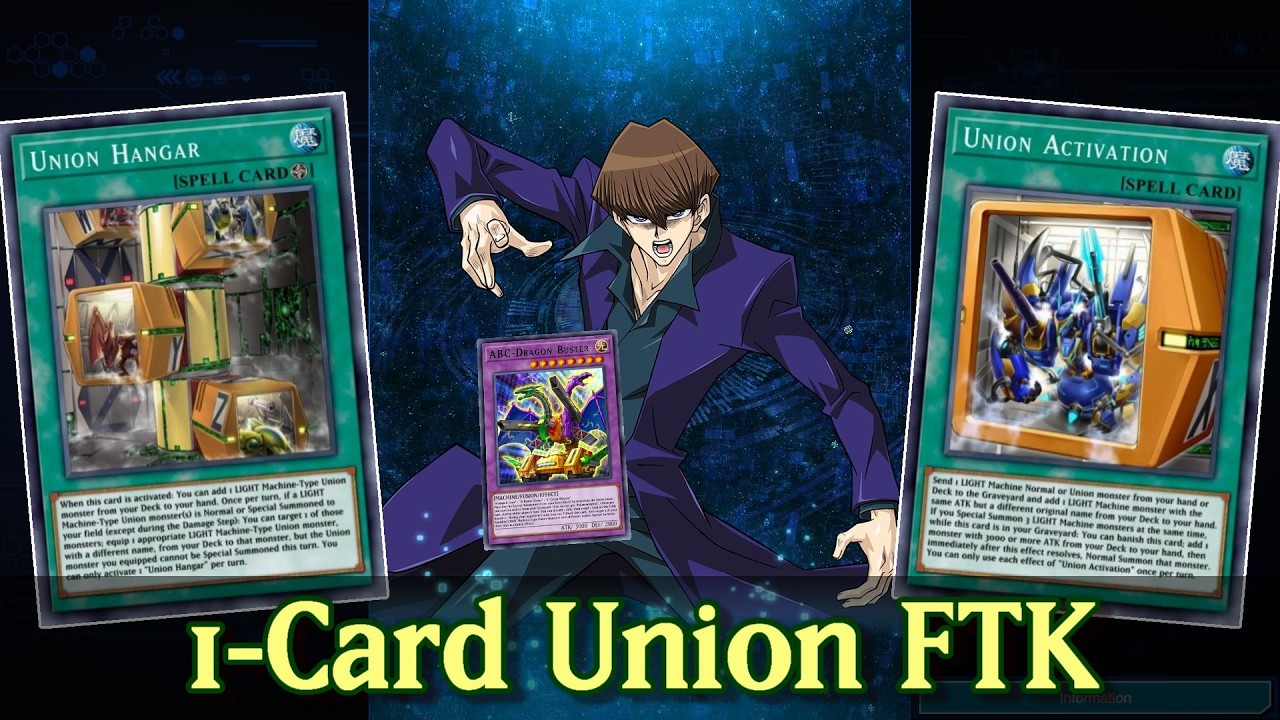 Union Hangar or Union Activation 1-Card FTK (with no Skills required) [Yu-Gi-Oh! Duel Links]
