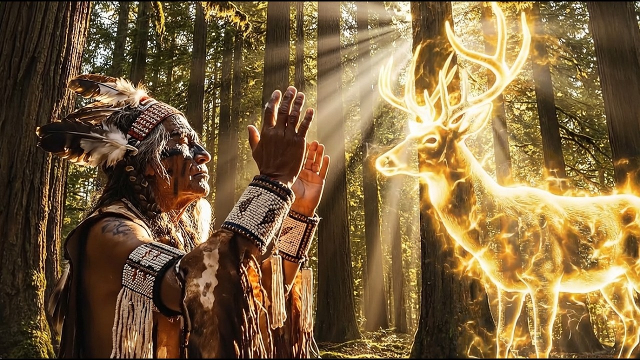 Sacred Deer Spirit Awakening 🦌 Native American Shamanic Healing Music 432Hz