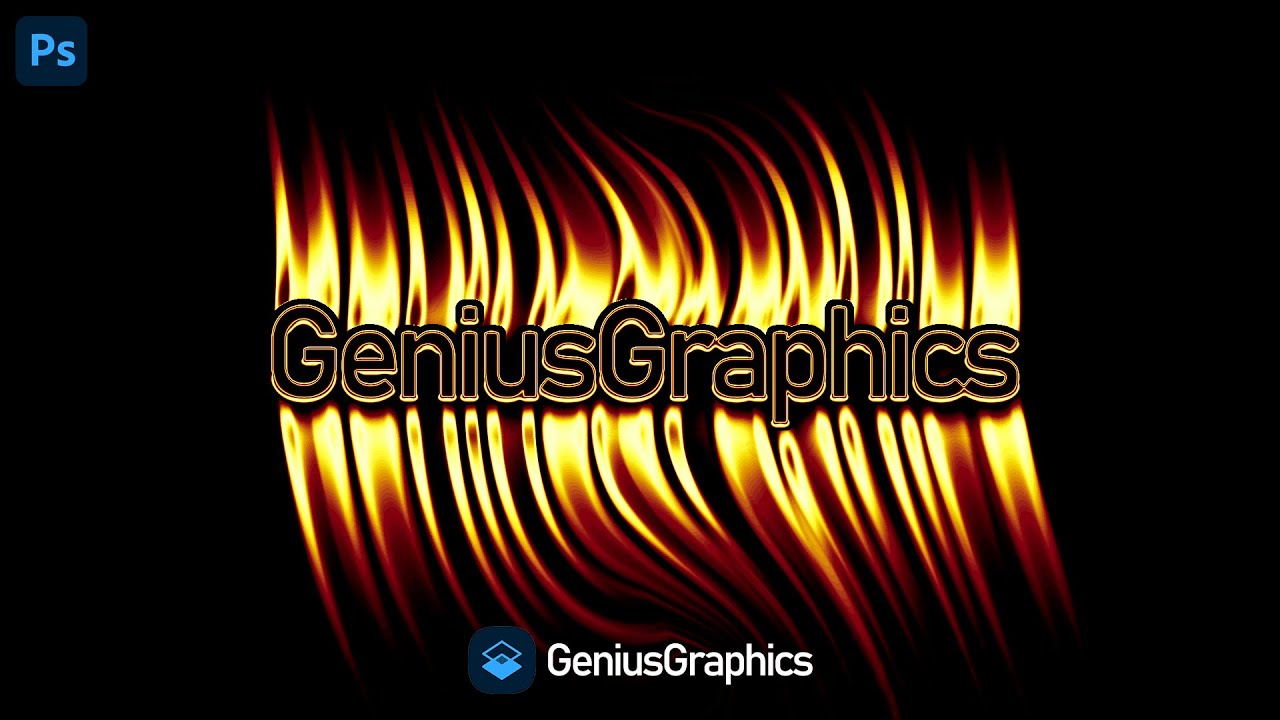 Liquid Gradient Text Effects in Photoshop - Tutorial