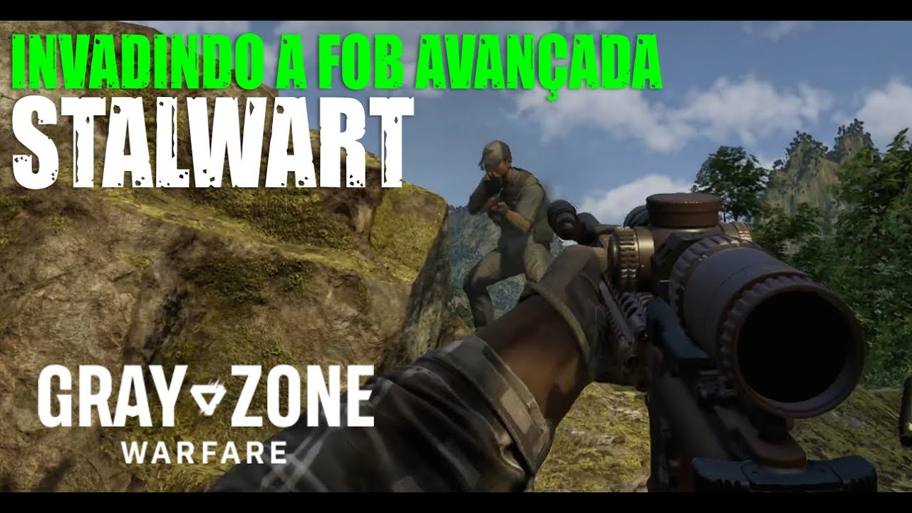 Gray Zone Warfare - Dominando Stalwart FOB Avançada PVE - Achei uma M4A1 Com Silenciador