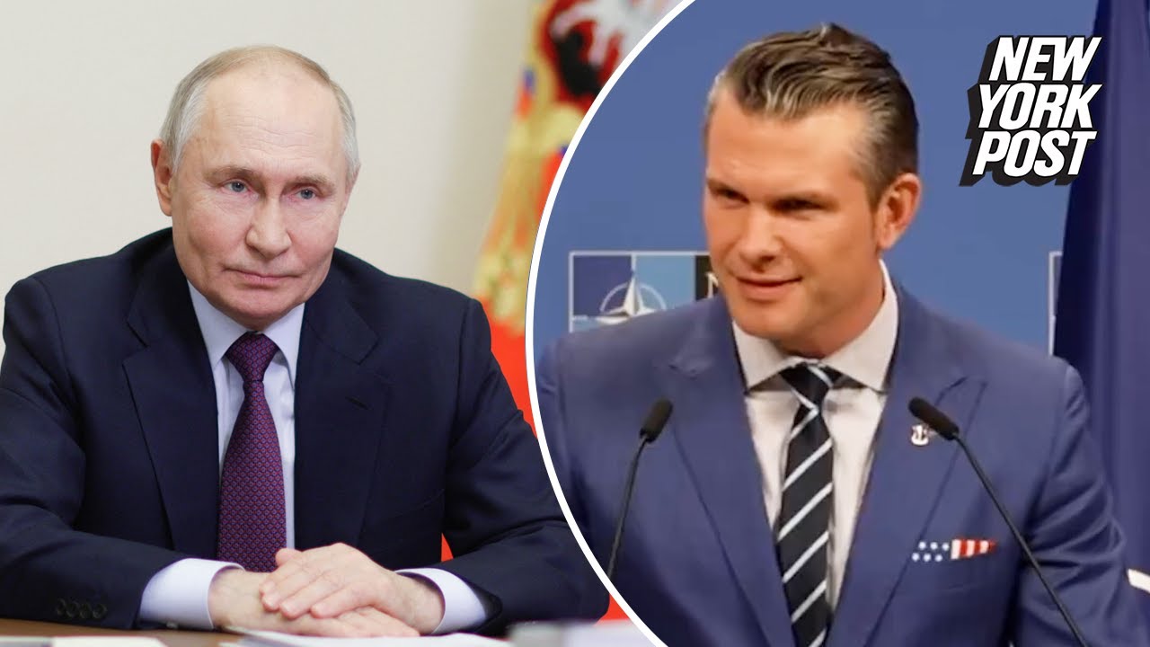 Defense Secretary Hegseth speaks to NATO on Russia-Ukraine war — 'Putin responds to strength'