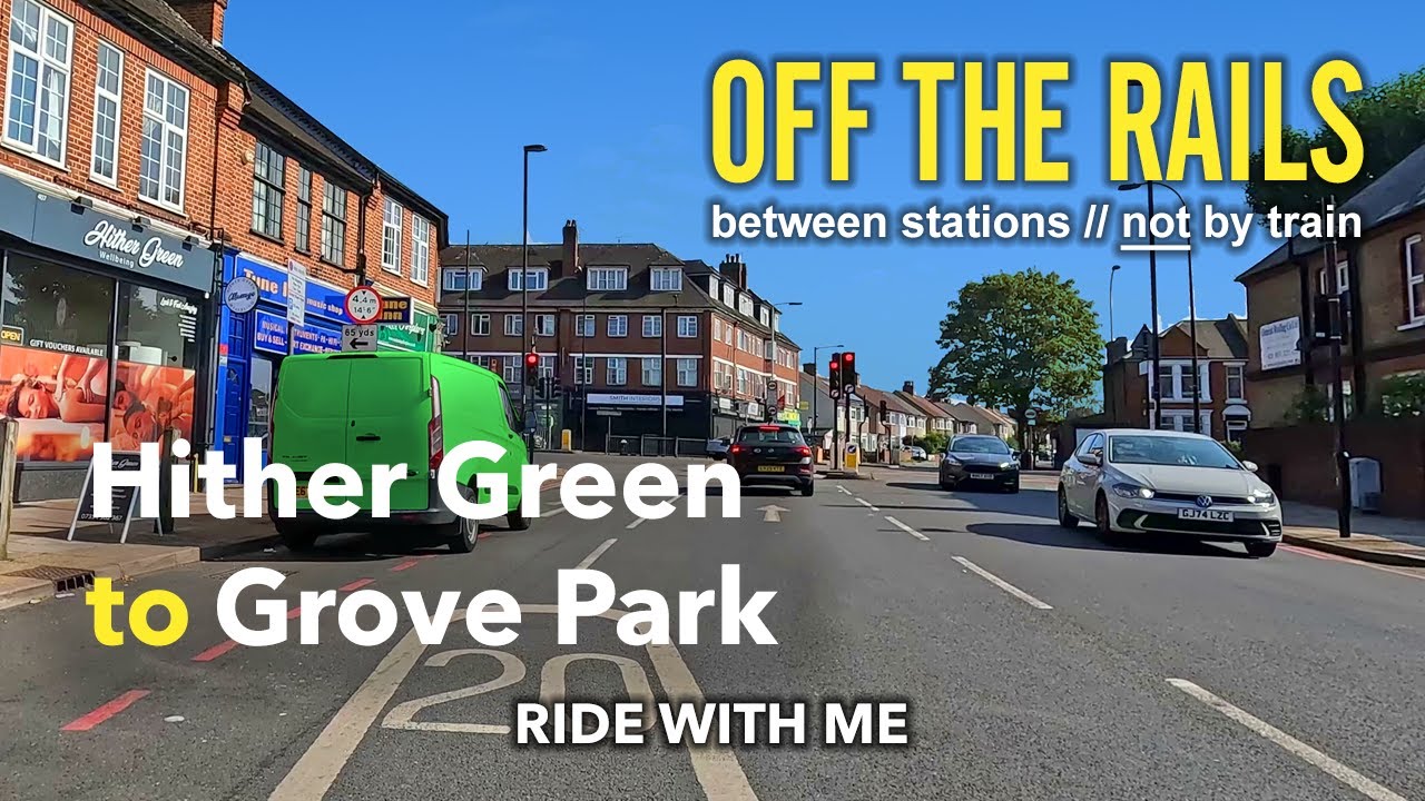 HITHER GREEN to GROVE PARK | Ride with me | London UK