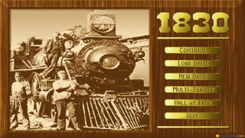 1830 Railroads & Robber Barons gameplay (PC Game, 1995)