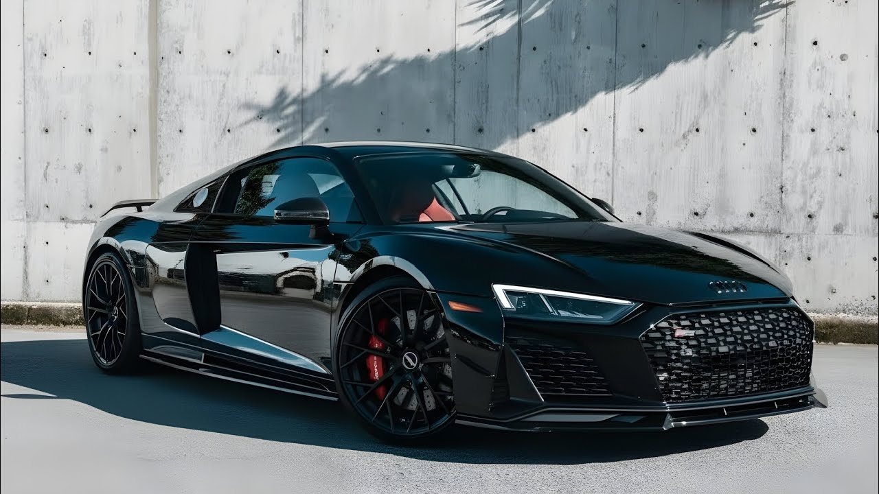 Audi R8 2026 — это нечто невероятное! Последний суперкар с двигателем V10, который вам нужно увид...