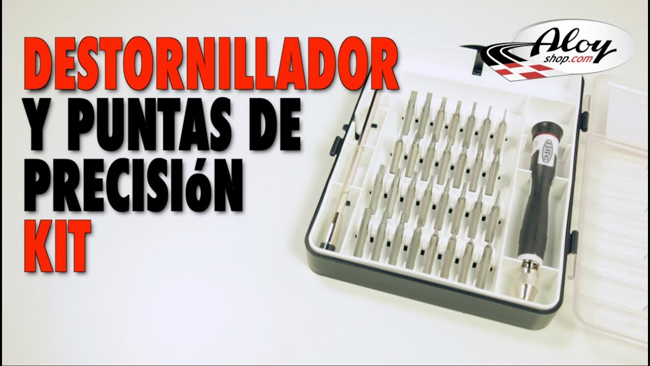 Destornillador  y puntas de precisi&oacute;n kit | SLOT | Herramientas | ESPA&Ntilde;OL | SLOT CARS SCHOOL