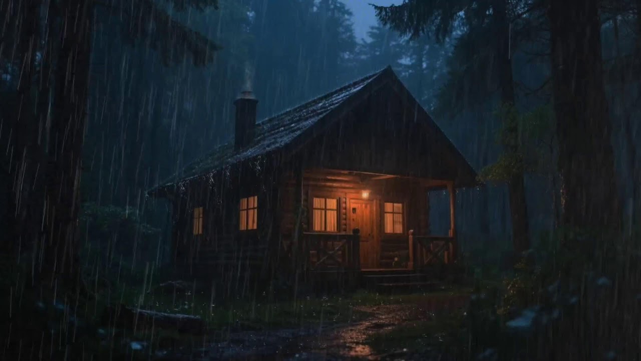 Super Heavy Rain To Sleep Immediately - Rain Sounds for Calm Sleep