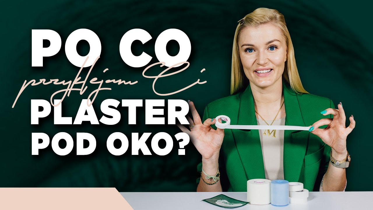 Staję na rzęsach! odc.16 Po co właściwie przyklejam Ci PLASTER pod oko PRZY PRZEDŁUŻANIU RZĘS?!