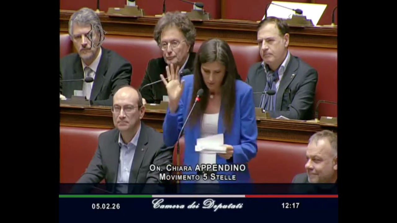Chiara Appendino   M5S Camera   Dichiarazione di voto in Aula 05/02/2026