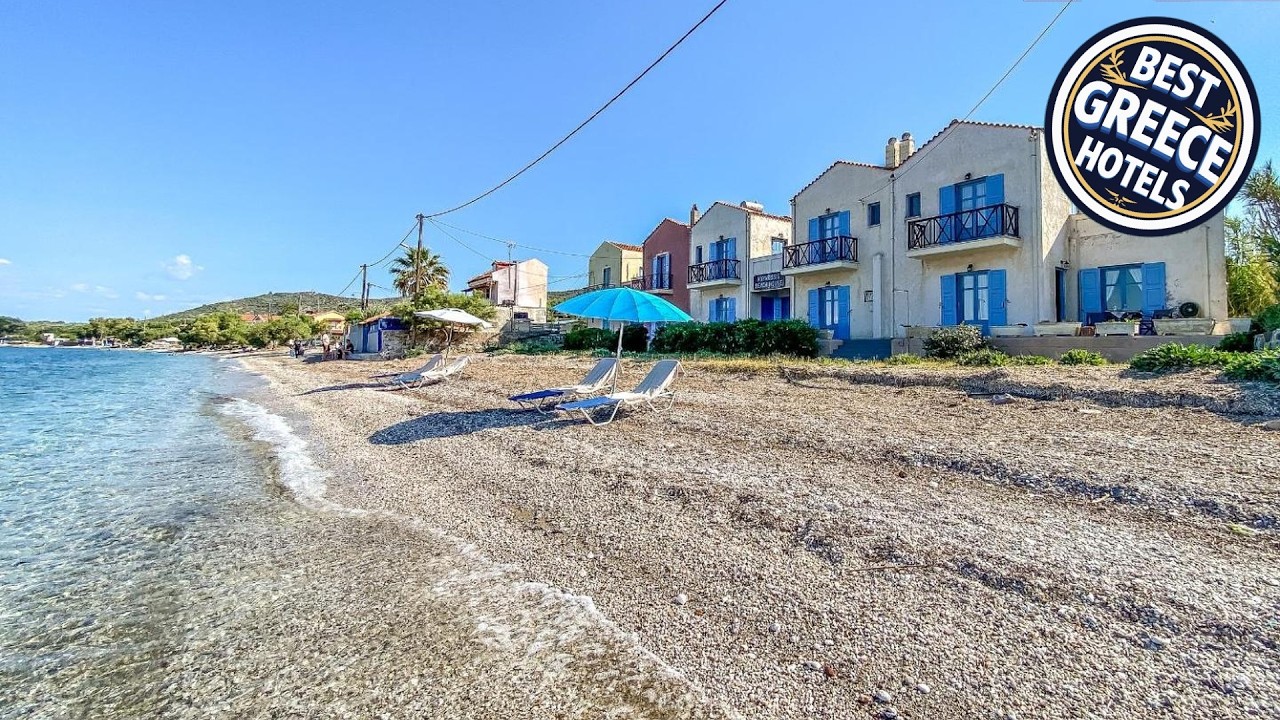 Kyparissis Beach Houses | Lesvos, Greece | Hotel Review 🏨