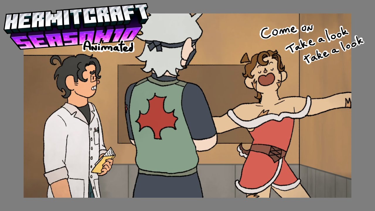 Scar's Christmas Skin - Hermitcraft 10 animation -