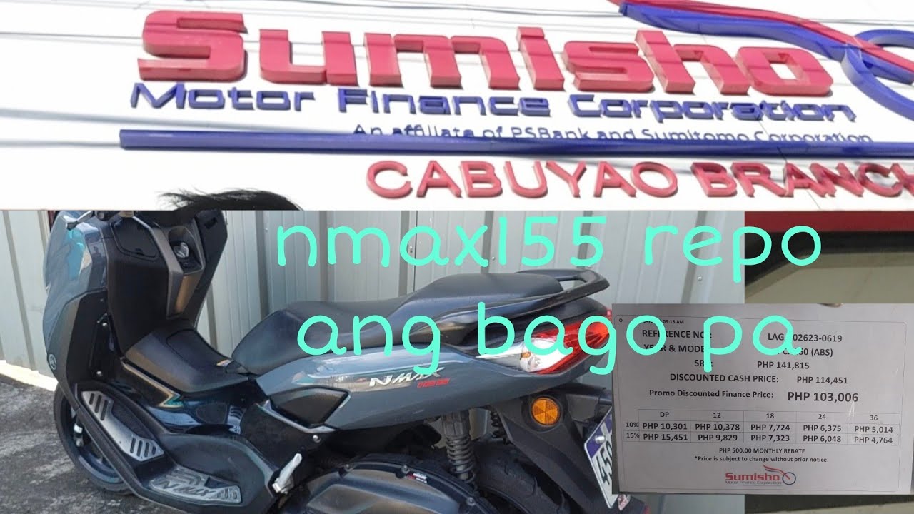 update 2024 repo nmax v2.1 3,500 monthly  my rebate 500 sa sumisho financing