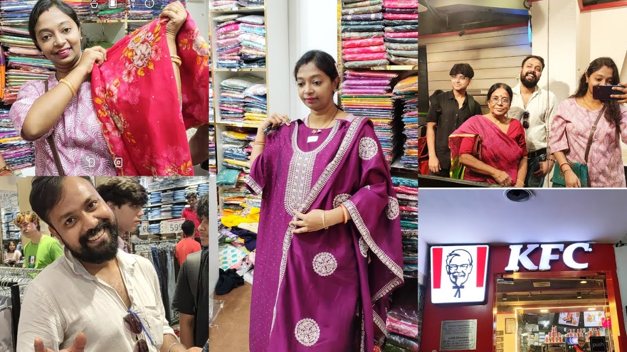 Pujo shopping start #couplevlog #pujoshopping 
