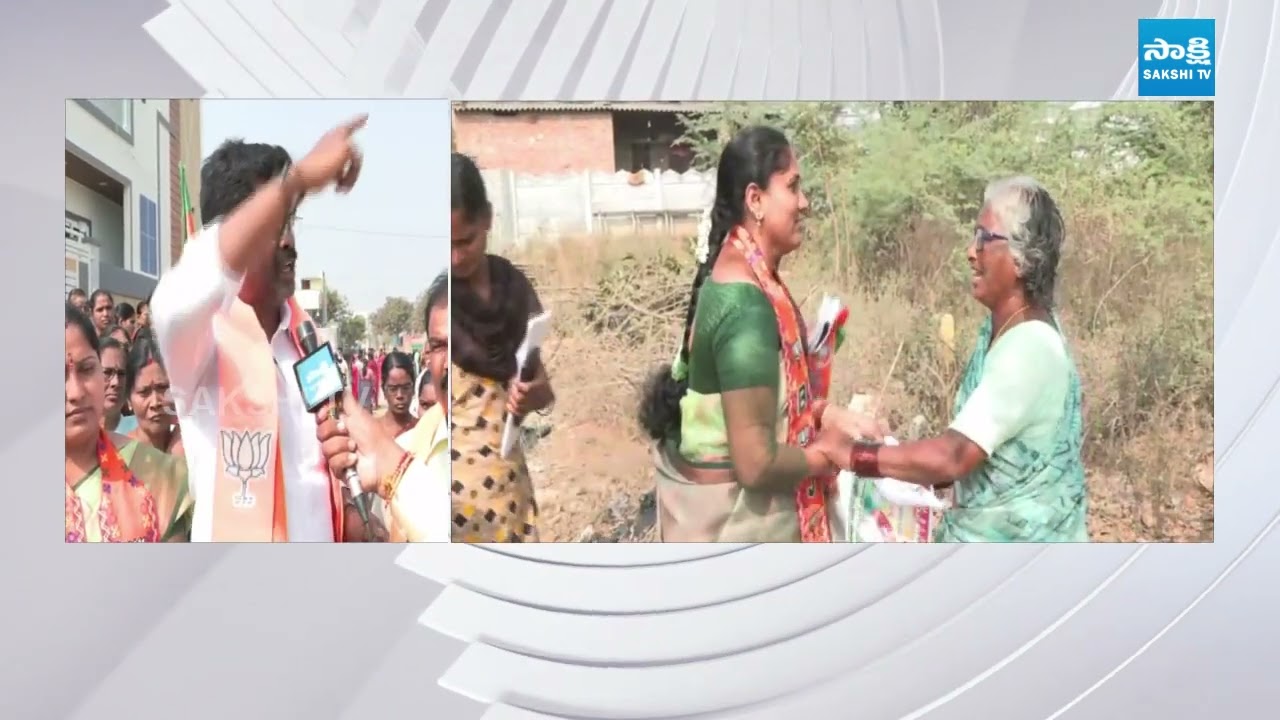 Rama Raju Face to Face | Congress Municipal Election Campaign | Telangan |  Sakshi TV