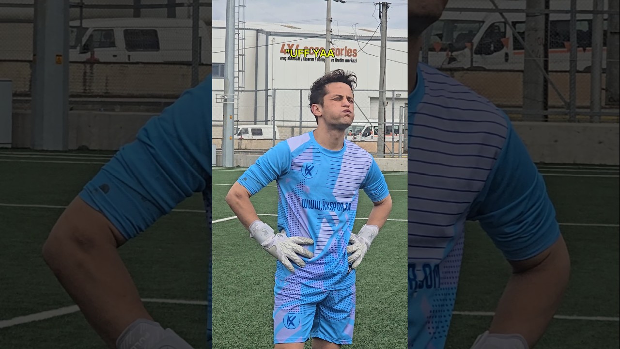 K&Uuml;&Ccedil;&Uuml;K YAŞ KALECİLERİN KORKULU R&Uuml;YASI 😅🧤 #football #futbol #keeper #goalkeeper #shorts #goalie