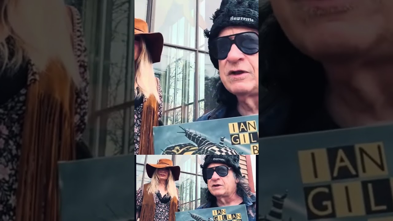 IAN GILLAN DEEP PURPLE Clear Air Turbulence Clear Blue Vinyl #fridaymusic #deeppurple #joereagoso