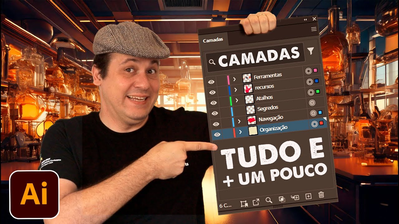 Guia COMPLETO sobre as Camadas do Illustrator: Todos os Recursos e Atalhos que Você Precisa Saber!