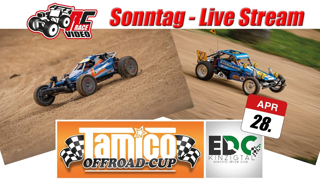 LIVE vom Tamico Offroad Cup beim EDC Kinzigtal 2024 - Sonntag 28.04.2024