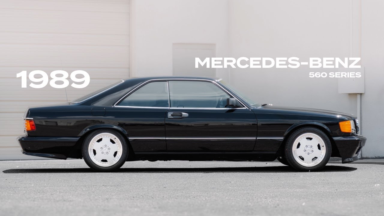 AMG Kit 1989 Mercedes-Benz 560SEC Classic Car Addict Test Drive