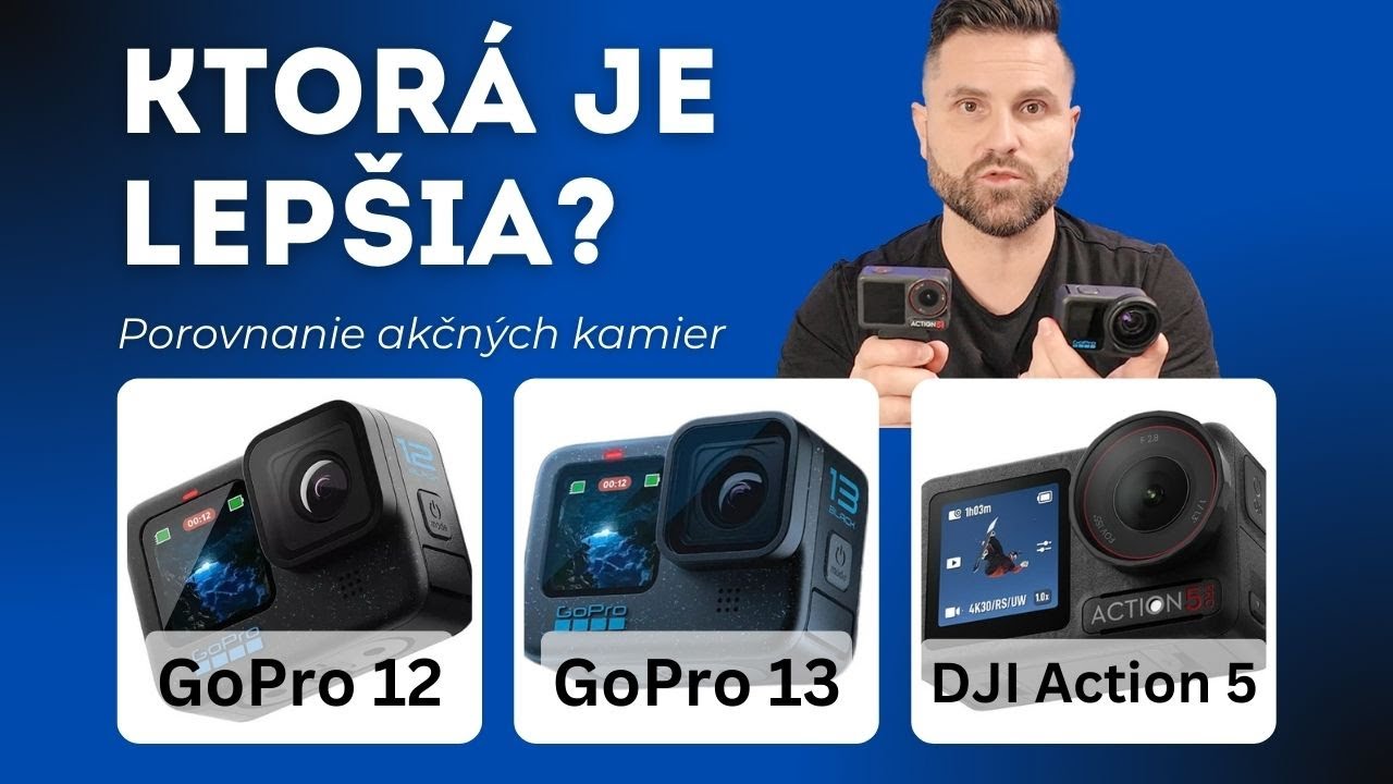 GOPRO 13 Recenzia + porovnanie s DJI ACTION 5 Pro