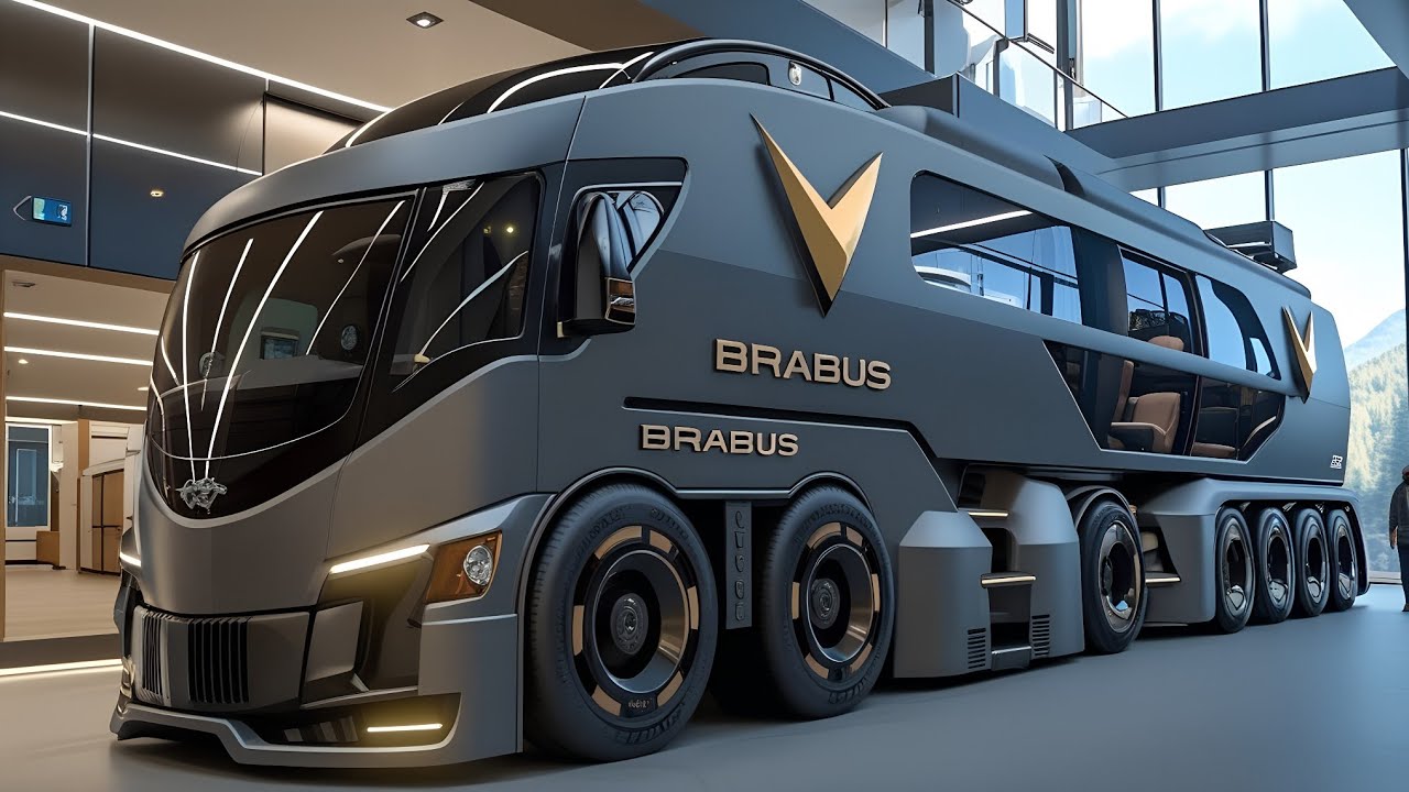 O Motorhome Brabus 2026: Luxo Extremo Sobre Rodas!