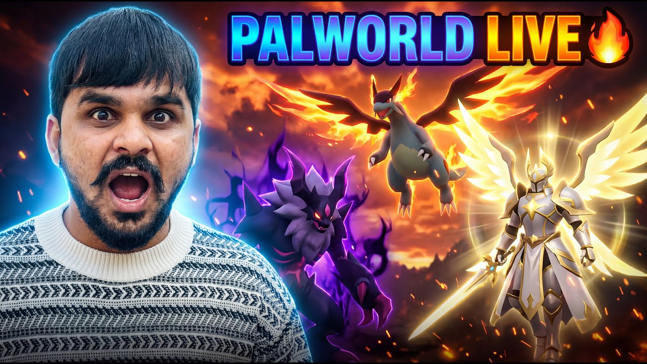 🔥 Palworld LIVE | Dog Coins Collecting Mission 💰 Rare Coins Hunt Hindi Gameplay #livegaming #gaming