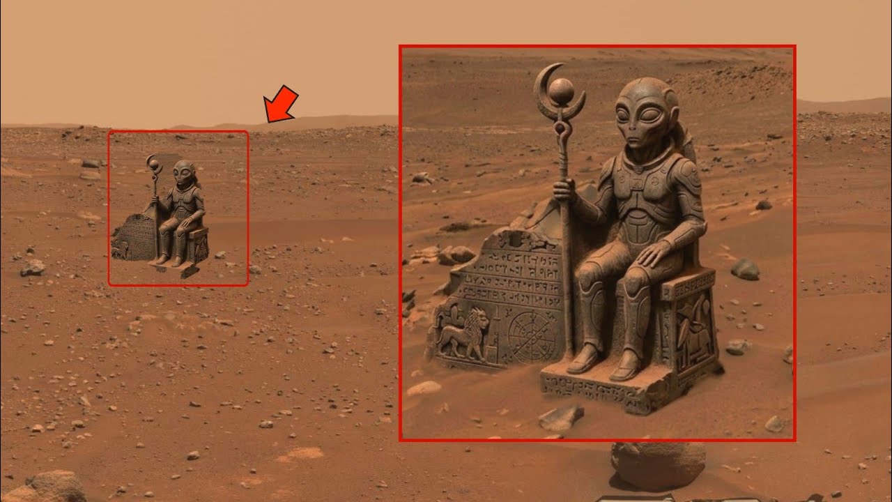 Mars Rover's Panoramic Cam Capture Unexpected Weird Footage of Mars Life - Curiosity Mars 4k