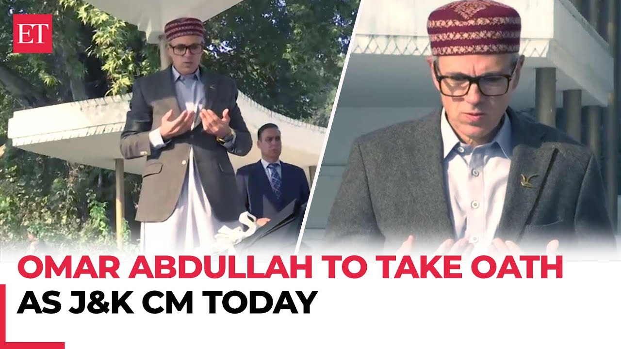 Omar Abdullah pays tribute to Sheikh Mohammad Abdullah ahead of swearing-in ceremony