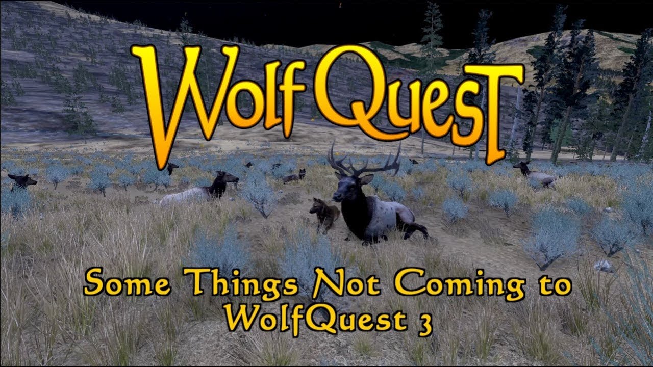 Some Things That Are Not Coming to WolfQuest 3