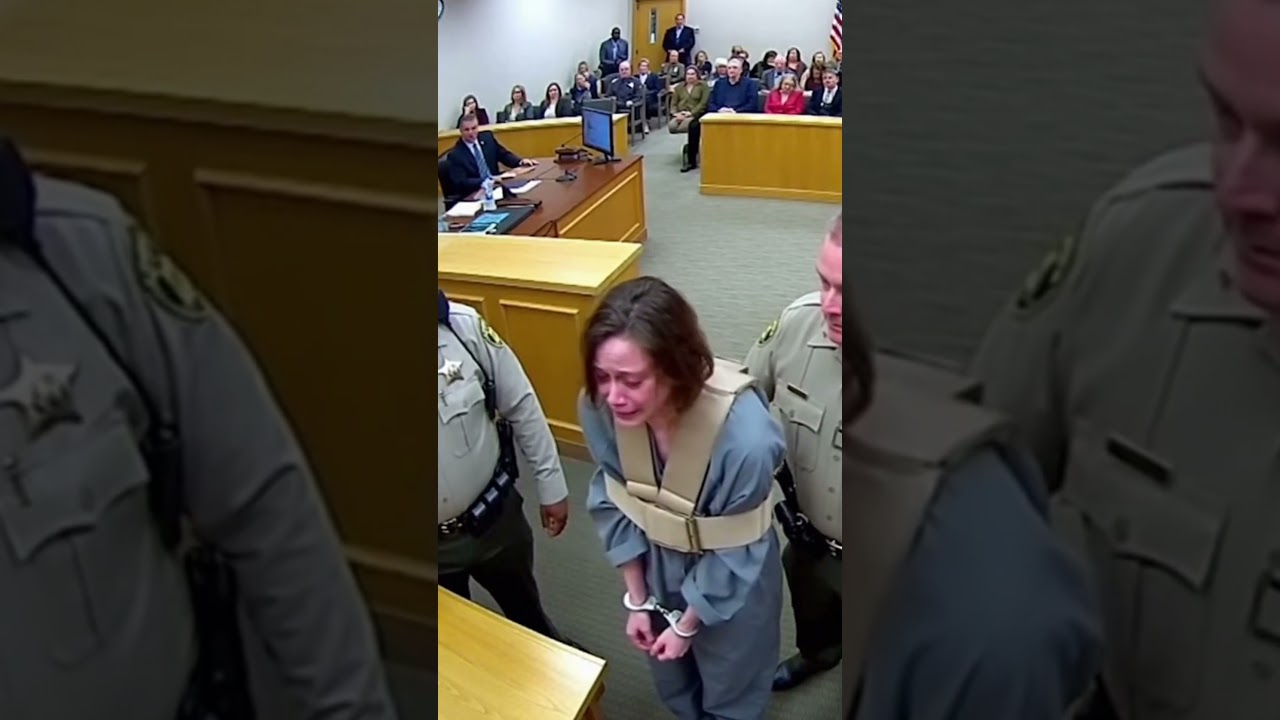 Restrained and Shaking in Front of the Judge 