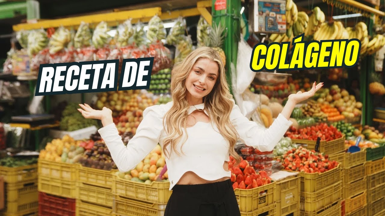 ¡La receta de colágeno que tanto me pediste! ¡A mi me funciona!