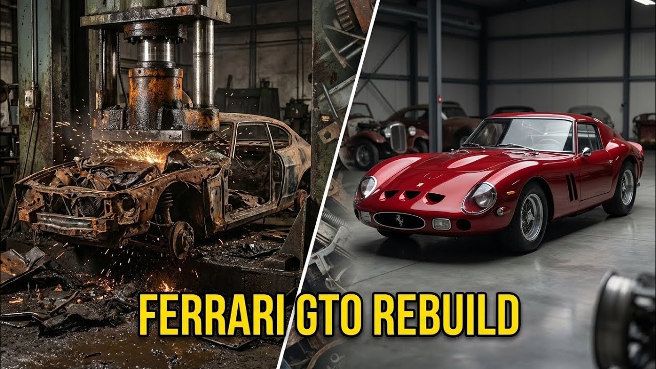 Restoring a Destroyed Ferrari 250 GTO - Full Rebuild Process