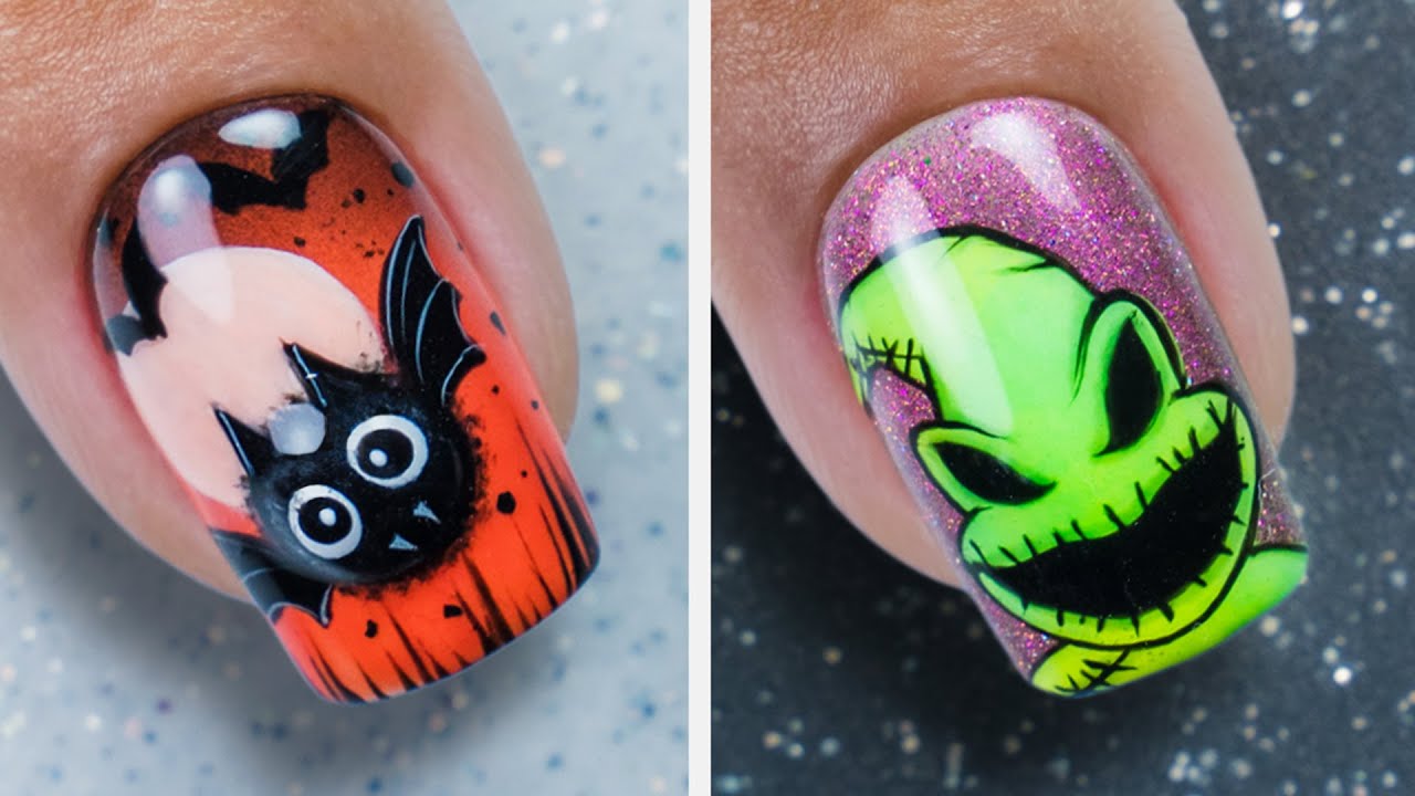 Fun Nail Art Tutorial | Best Halloween Nail Art Ideas
