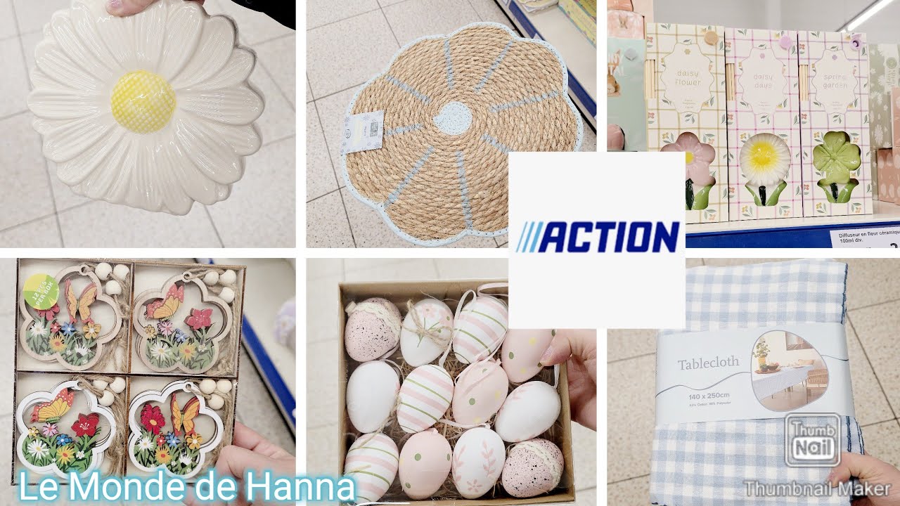 ACTION ARRIVAGE 16-02 DÉCORATION PÂQUES SAISON