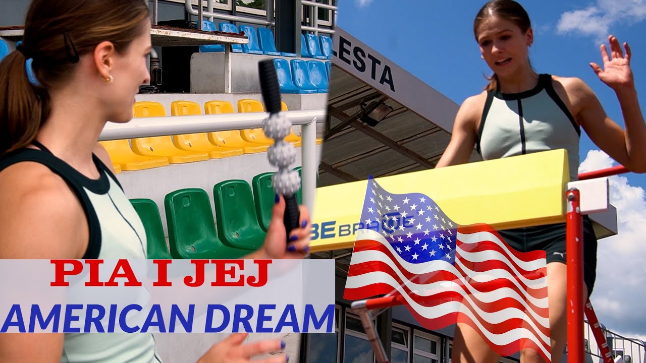 RURKA z plecaka i ZDERZENIE z płotkiem | Pia SKRZYSZOWSKA szykuje się na AMERICAN DREAM