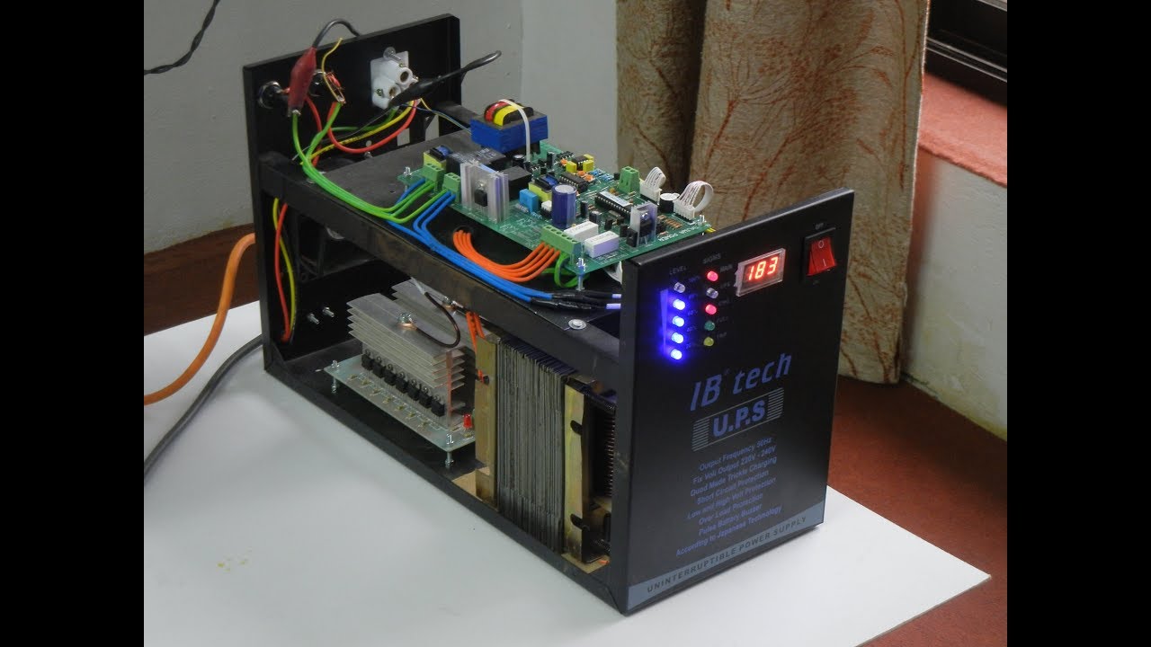 how to make ups inverter at home