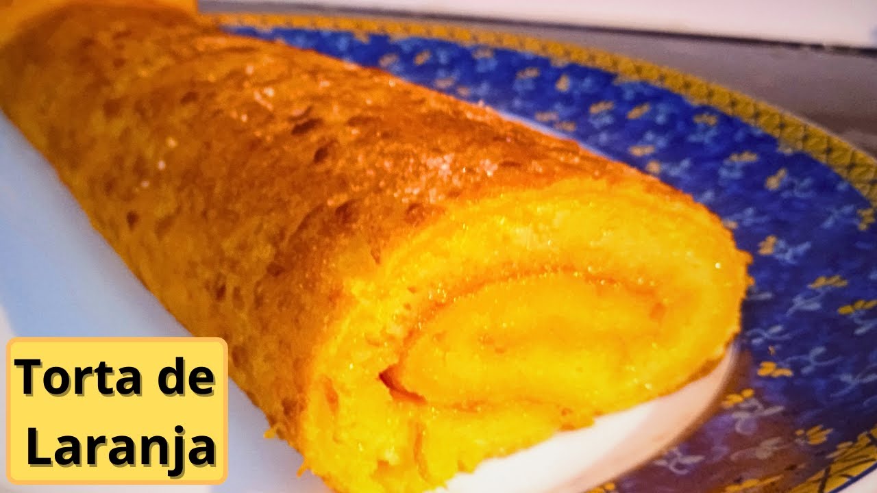 Torta de Laranja Receita Simples [Receita Portuguesa]