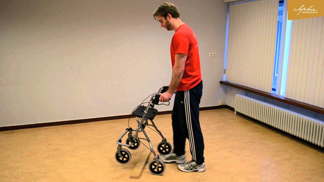 Valmodule Transfers oef 9 lopen met rollator