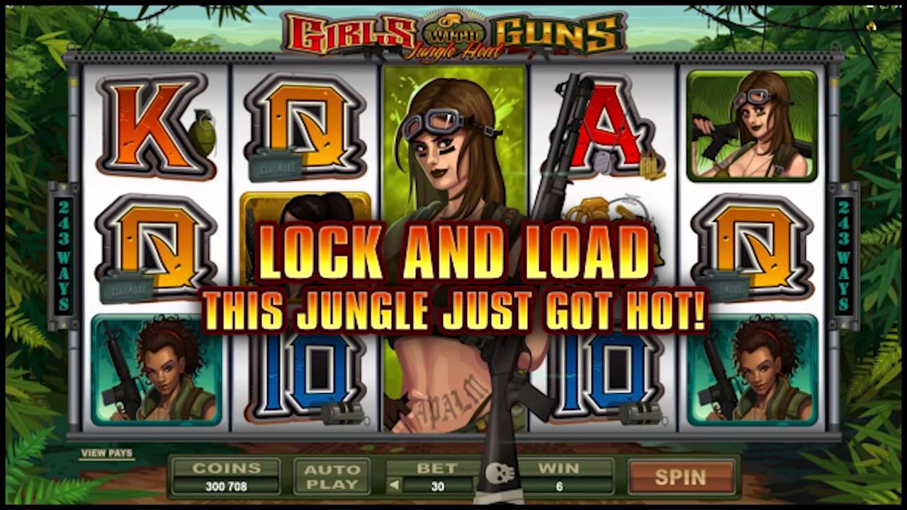 Girls with Guns Slot Game @ Casino UK